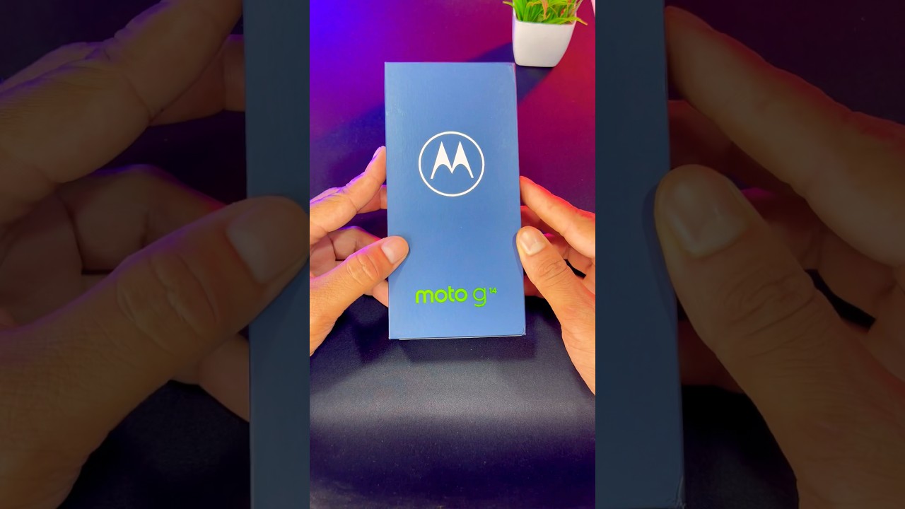 moto G14 Unboxing And First Impressions⚡Best Looking Smartphone Under 10K!  