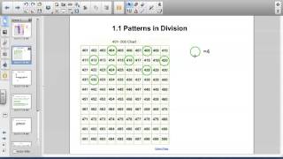 1.1 Patterns in Division