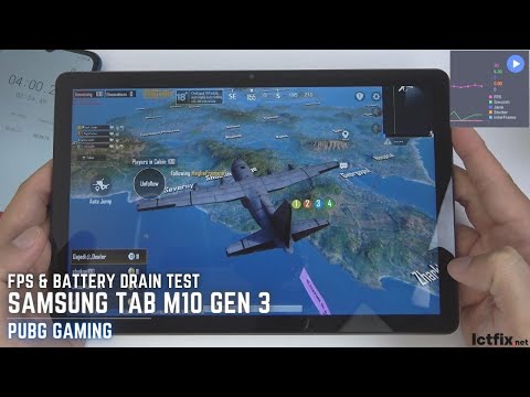 Lenovo Tab M10 Gen 3 PUBG Mobile Gaming test | Unisoc T610, 3GB