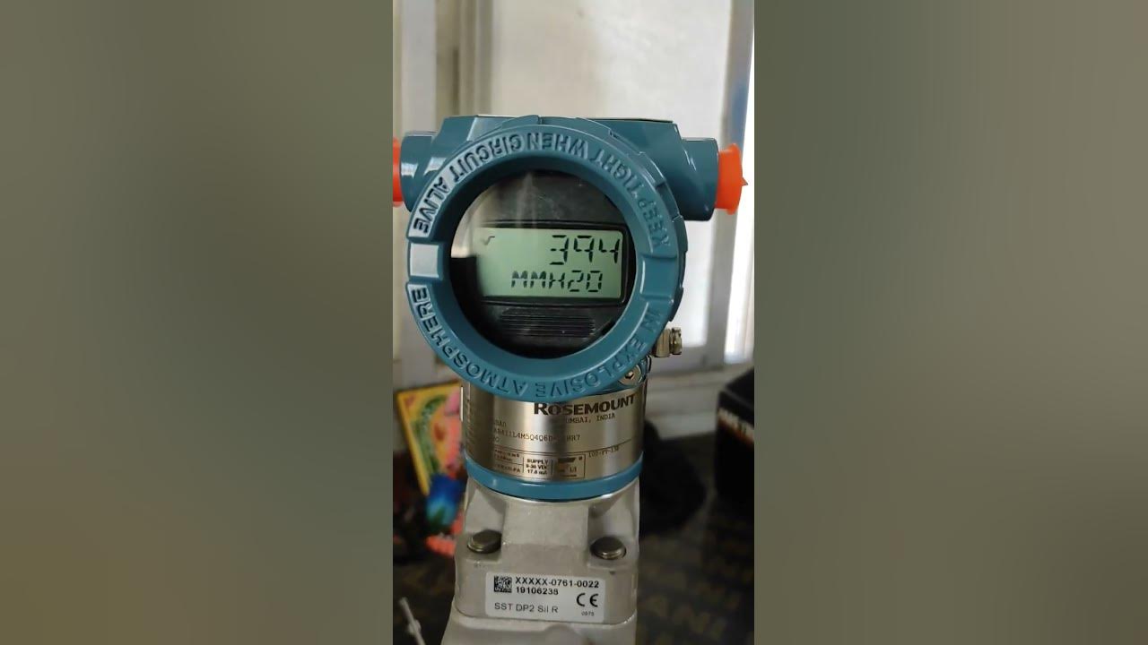 Calibration of Flow transmitter Using Emerson Trex YouTube