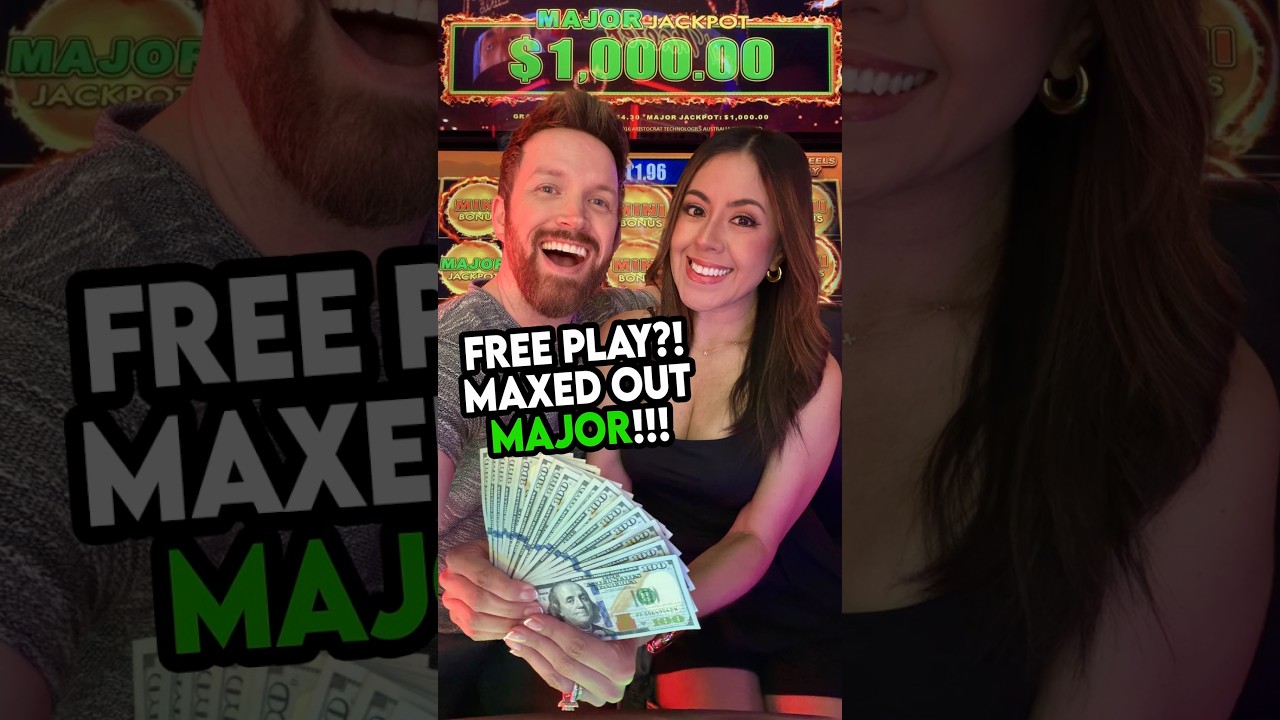 Maxed out MAJOR!! On Free Play!? #slots #casino