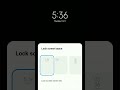 Lock Screen Clock Style | How To Change Lock Screen Clock Style In Redmi #shorts #uniquetechtips