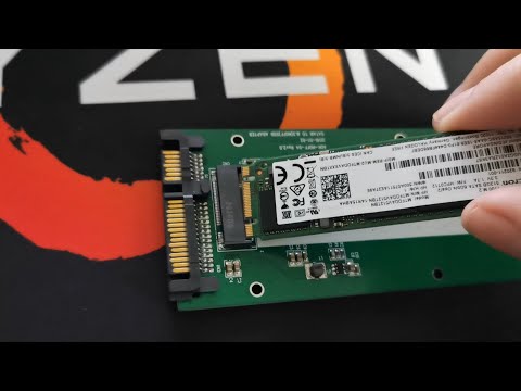 LogiLink M.2 SATA (NGFF) to SATA adapter - SSD install