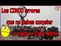 CINCO Errores que no debes cometer si viajas a Cabo Norte en moto.