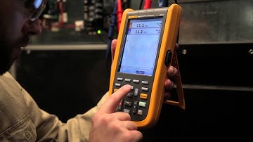 Fluke industriell ScopeMeter® handhållna oscilloskop i 120B-serien