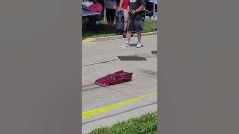 96mph R/C Drag Car! #shorts
