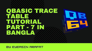 QBasic Trace Table while loop, if else, average Tutorial Part   7