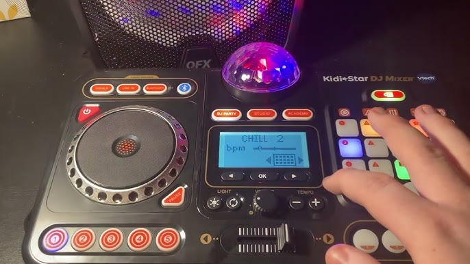 VTech KidiStar DJ Mixer Black