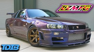 Adam LZ's 650HP R34 GT-R is MIND BLOWING