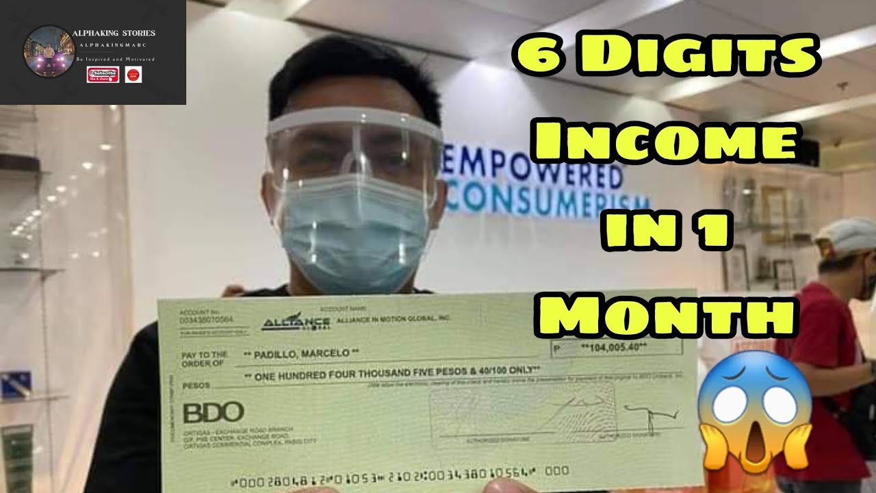 My First 6 Digits Cheque!!!!!! - YouTube