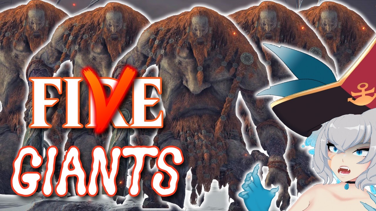 FIVE Fire Giants. At the same time.