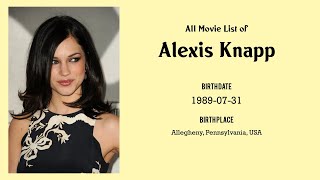 Alexis Knapp Movies list Alexis Knapp| Filmography of Alexis Knapp