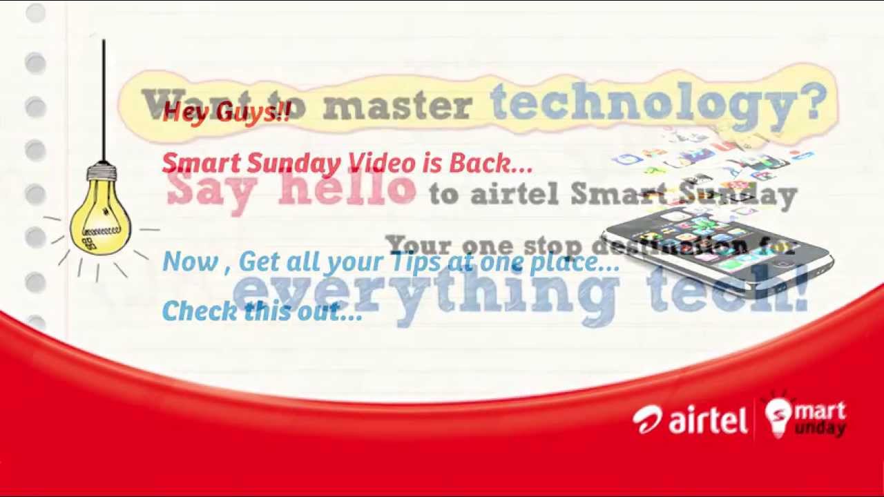 airtel Smart Sunday Tips 2 bharti airtel investor relations