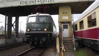 Koblenz-Lützel Db Museum - E40 128 - Führerstandmitfahrt Außen - 2