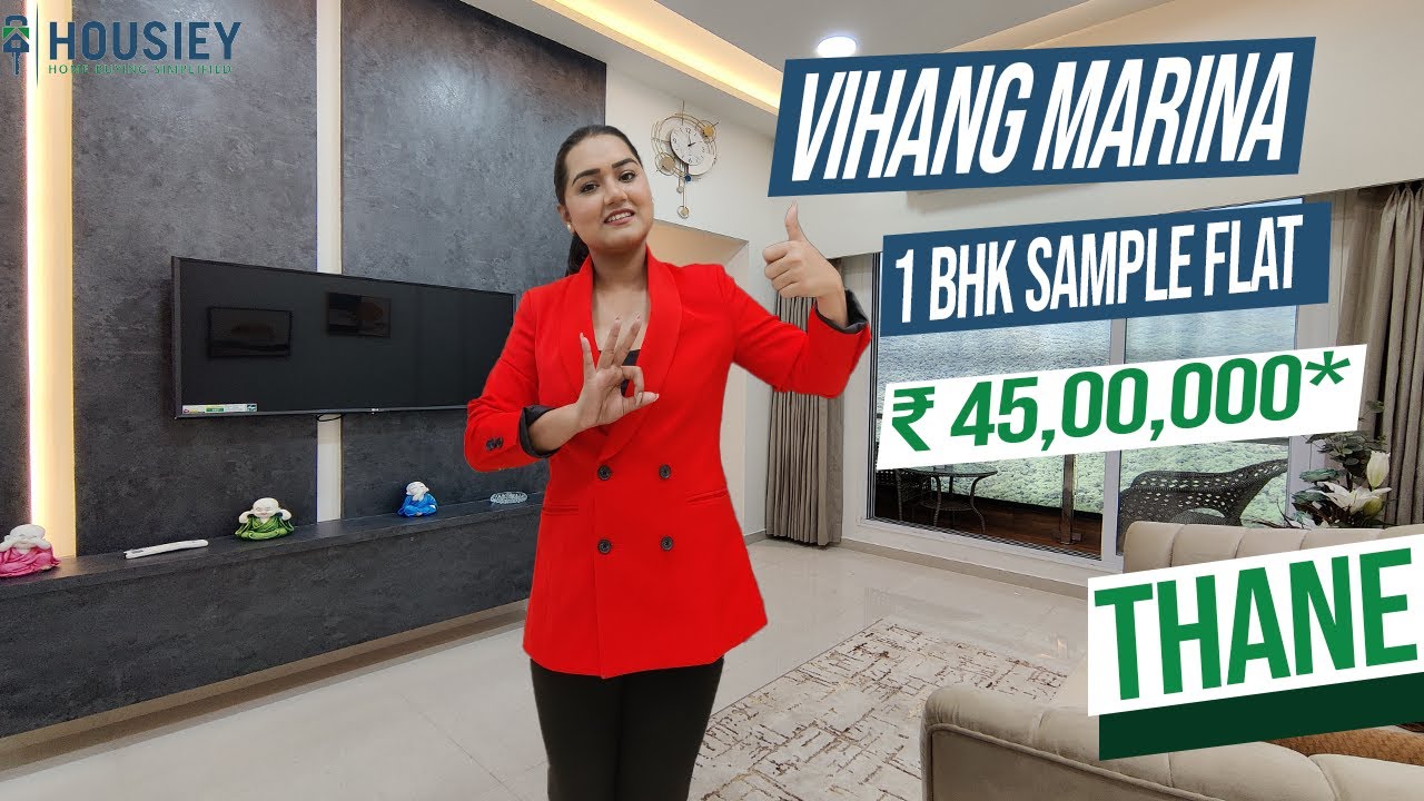 Vihang Marina Thane | 1 BHK Sample Flat Tour | Vihang Thane Project