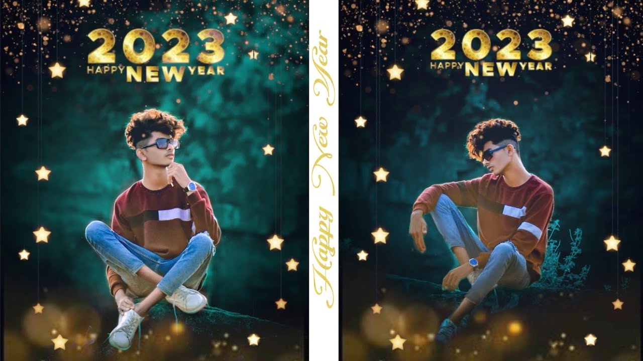 HAPPY NEW YEAR 💥 || SNAPSEED PHOTO EDITING 💫|| RAJA EDITING....