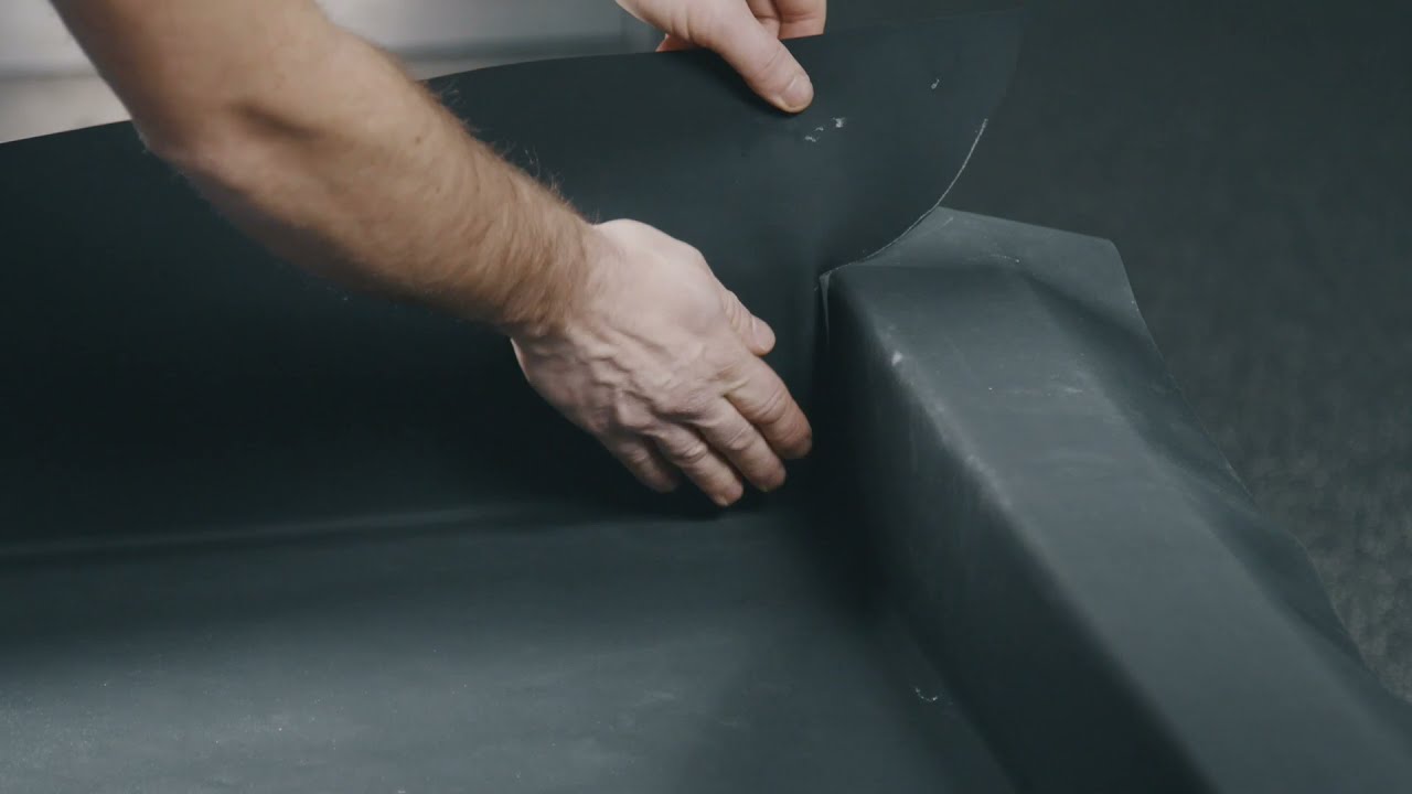 Inwerken/invouwen binnenhoek EPDM dakbedekking. Tips & Tricks voor het leggen van EPDM dakbedekking