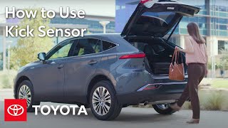 How to Use the Kick Sensor in the 2021 Venza | Toyota