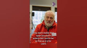 Italo on how #opensource and enterprise should work together #shorts