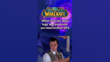 When they say ‘post logs’ and you know you were bottom DPS #worldofwarcraft #warcraft #mmo #mmorpg