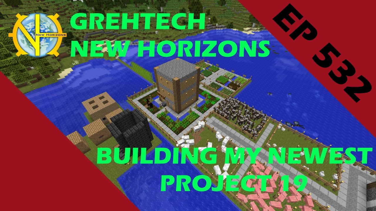 MINECRAFT : GREGTECH NEW HORIZONS EP532 - Building my newest project ...
