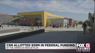 College of Southern Nevada to receive $59.4M from American Rescue Plan