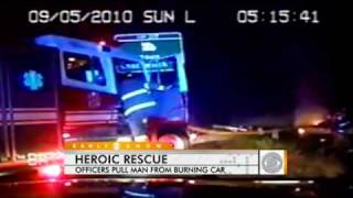Burning Car Rescue