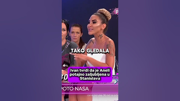 Ivan tvrdi da je Aneli potajno zaljubljena u Stanislava