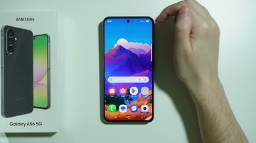 Samsung Galaxy A56 5G: How to Open Notifications (Show List of Notifications)