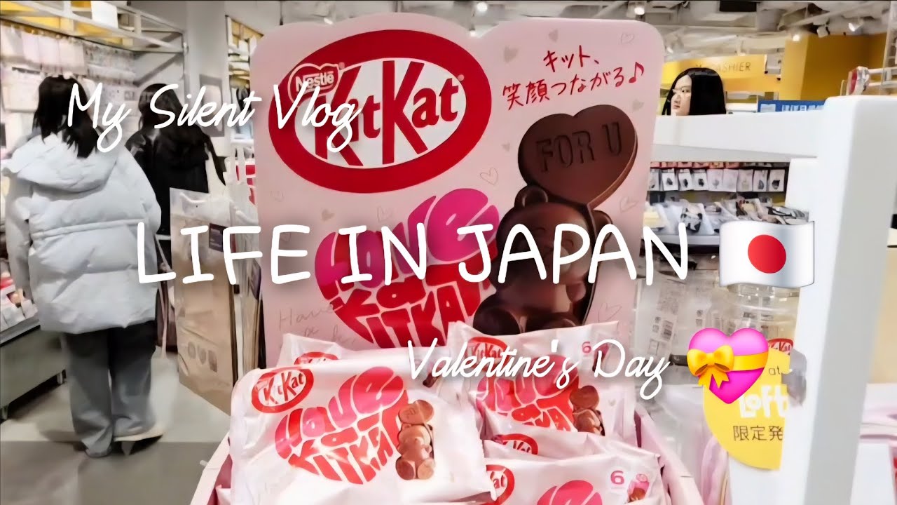 A Day in My Life in Japan | Shopping For Valentine's Day | Weekend Vlog