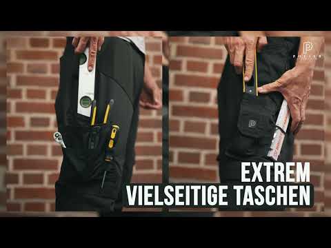 POLIER® Premium-Arbeitshose für Herren - dein stilvoller Begleiter bei der Arbeit...