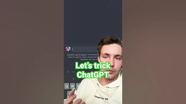 How to Trick ChatGPT in 15 Seconds - Fooling AI #ai #chatbot #chatgpt #gpt