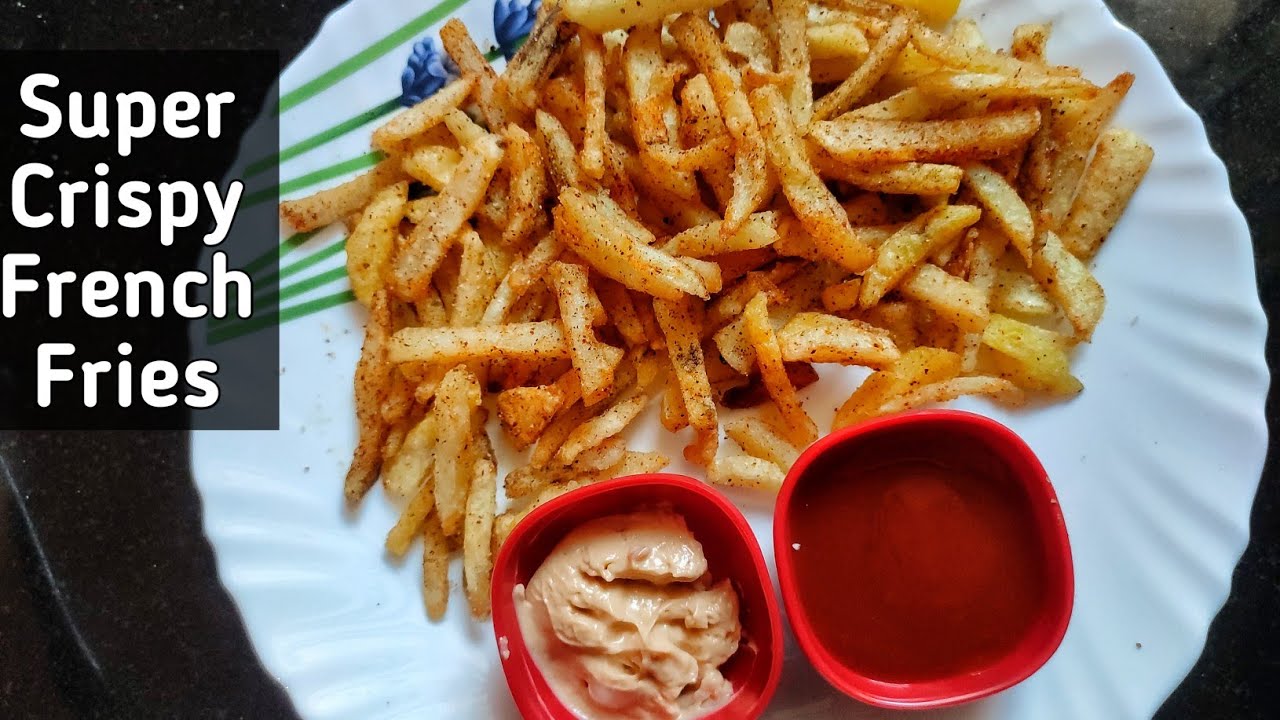 Super Crispy Coated French Fries Recipe in HINDI क्रंची फ्रेंच फ्राईस