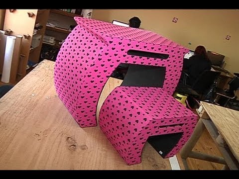 Muebles de material reciclado son la nueva tendencia verde youtube