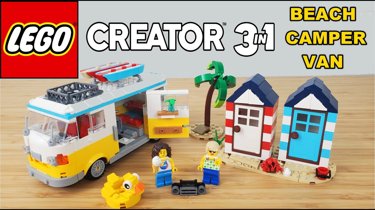 LEGO Beach Van #31138 | Build & Review - YouTube