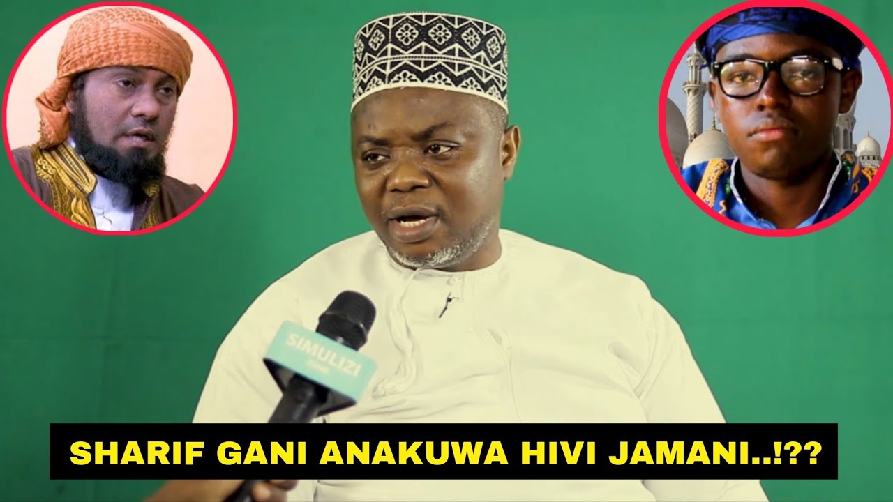 SHARIF NI NANI? SHEIK DIWANI AMALIZA UTATA WA SHEIK KISHIK NA SHEIK SHARIF FIRDAUS KUHUSU MA_SHARIF