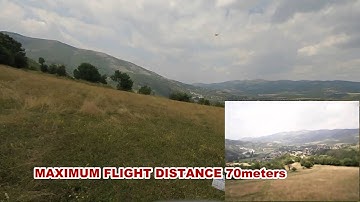 SYMA X8W WIFI FPV TEST WIFI DISTANCE RECEPTION RECORDING(courtesy banggood)