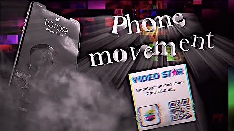 SMOOTH AE LIKE 3D PHONE MOVEMENT QR CODES