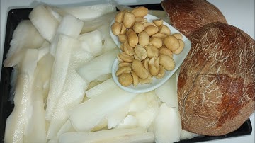 How to make Bobozi | Abacha mmiri.  Cassava Chips