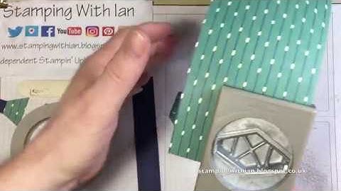 A fuller bow with the Tailored Tag Punch - Stampin