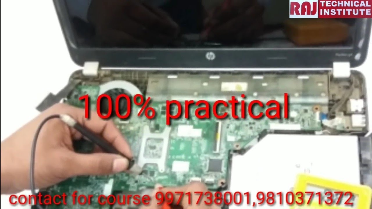  laptop repair course Raj technical institute Delhi - YouTube