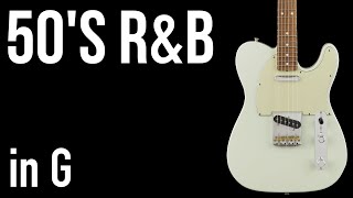 Video thumbnail of "50's R&B in G - Backing Track"