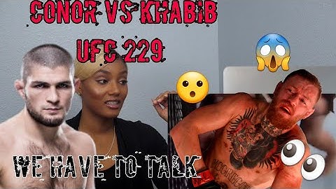 Clueless new MMA fan reacts to Conor Mcgregor vs. Khabib Nurmagomedov, UFC 229