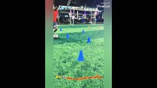 شاهد تمرين كرة القدم مع  الكابتن/محمد صالح ️علي قناة ستار ايجيبت Star Egypt 