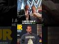 Cm punk on triple h reaching out to resign him wwe shorts wrestlemania