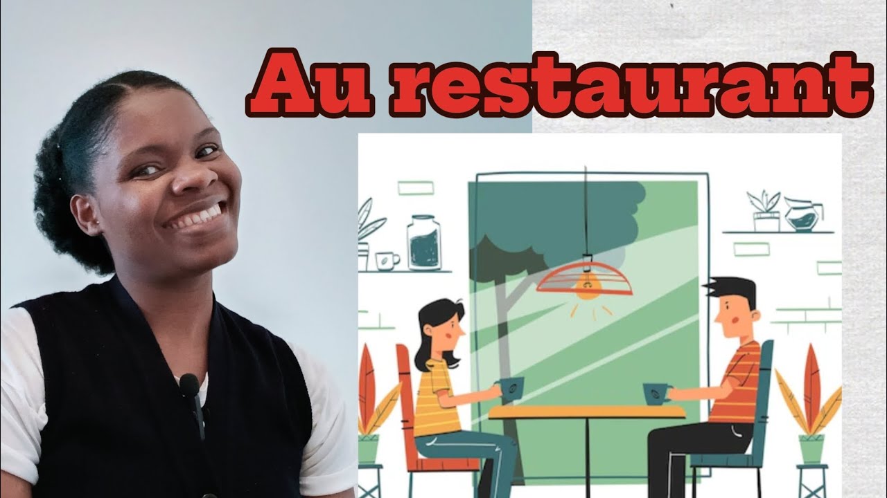 Au restaurant/ No restaurante, francês para iniciantes 😊