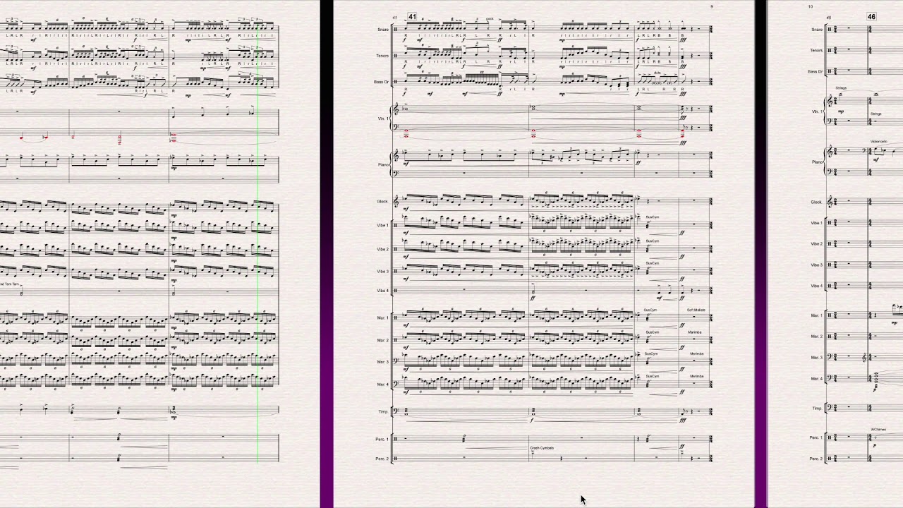 Marching Percussion Ensemble Custom Arrangements, by Ben Runkel YouTube