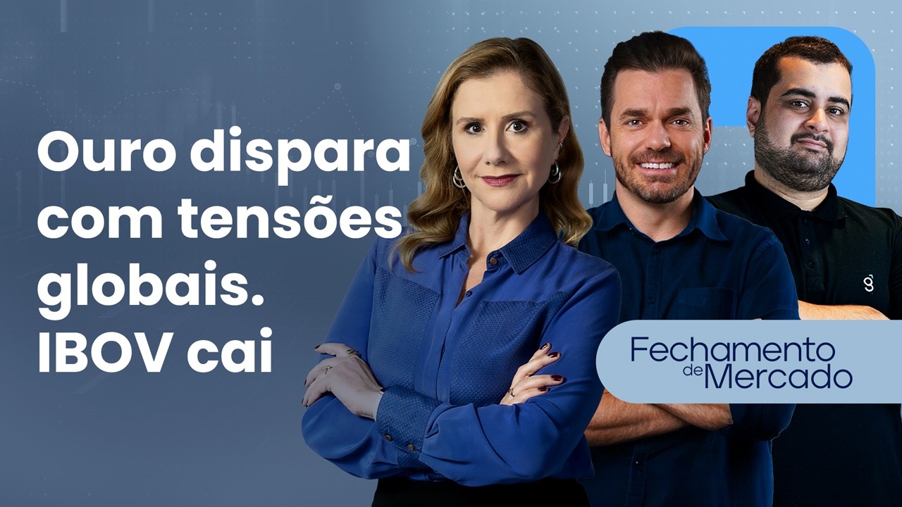 🔴 23/02/26 Ouro dispara com tensões globais | IBOV cai | Fechamento de Mercado