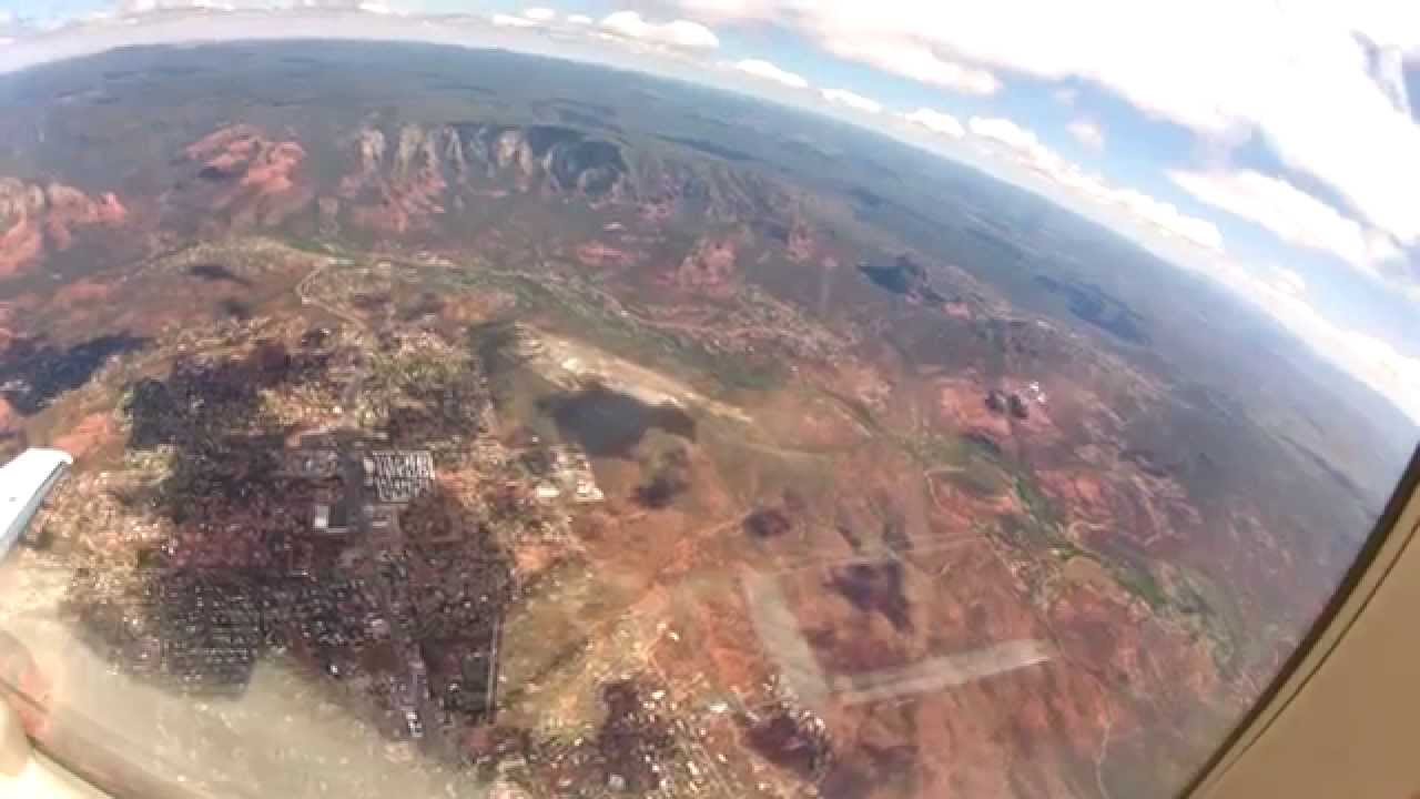 Windy Sedona landing and takeoff YouTube