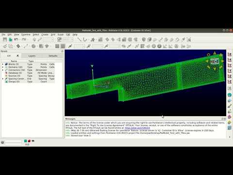 Use Tecplot's CFD Analyzer to create a PCD (point cloud data) file for Pointwise to adapt the grid